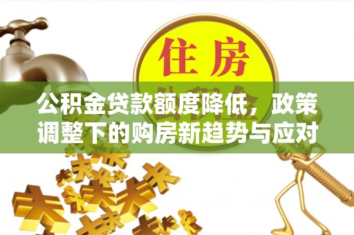 余江公积金贷款额度降低，政策调整下的购房新趋势与应对策略