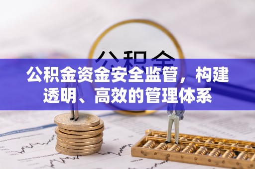 余江公积金资金安全监管，构建透明、高效的管理体系