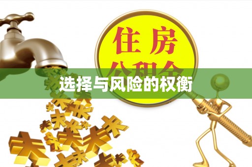 余江选择与风险的权衡